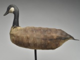Rare canvas stickup Canada goose from Massachusetts, 1st quarter 20th century.