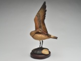 Decorative preening godwit, William Gibian, Onancock, Virginia.