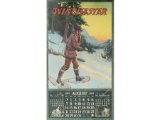 Winchester advertising calendar, 1927.