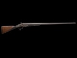 EXCEPTIONALLY RARE H. BENJAMIN OF LONDON 4 BORE DOUBLE BARREL HAMMER SHOTGUN