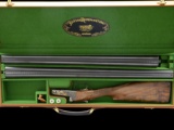 SCARCE PARKER REPRODUCTION DHE 20 GAUGE TWO BBL SET WITH CASE