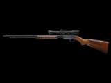 FINE ORIGINAL WINCHESTER MODEL 61 IN .22 WINCHESTER MAG RF CALIBER WITH SCOPE