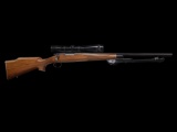 REMINGTON MODEL 700 .223 REMINGTON CALIBER WITH HEAVY TARGET BBL, BIPOD AND SCOPE