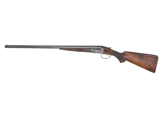 TRULY UNIQUE PARKER BHE GRADE 12 GAUGE WITH ORIGNIAL BERNARD STEEL BARRELS
