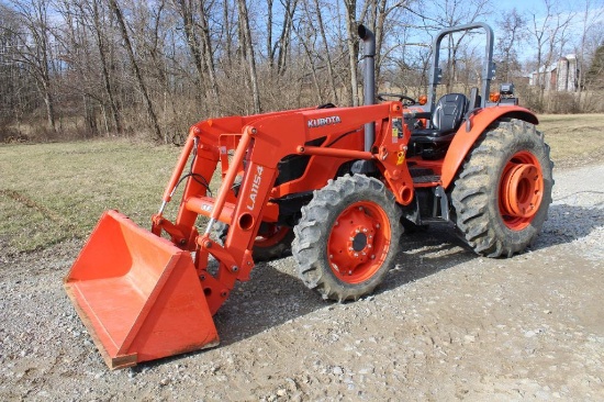 2019 Kubota M7060 MFWD tractor