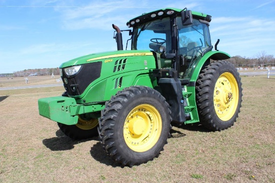 2018 John Deere 6155R MFWD tractor