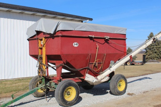 J&M seed wagon