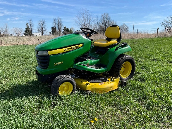 John Deere X500 lawn mower