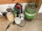 Assortment of sprayers & freon