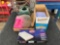 Garden Water can, Shamwow rags & feed scoop
