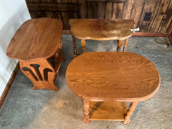 3 end tables