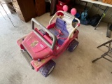 Kids Power Wheels Barbie Jeep