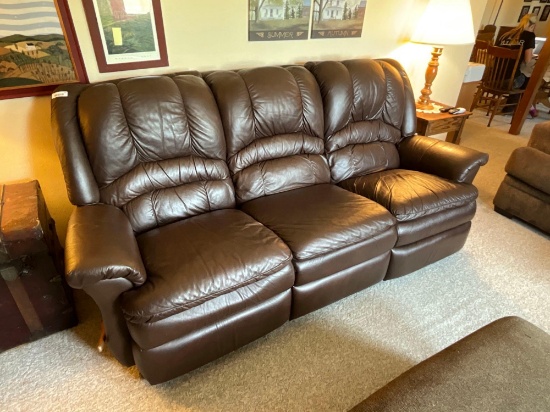 Lazy Boy leather couch