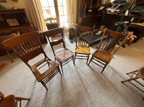 4 Vintage chairs