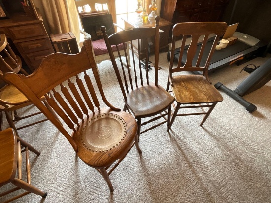 3 Vintage chairs