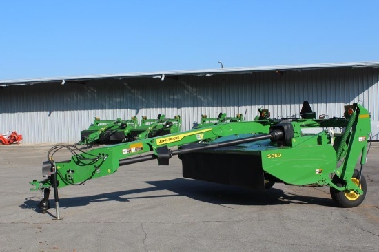 2021 John Deere S350 mower conditioner