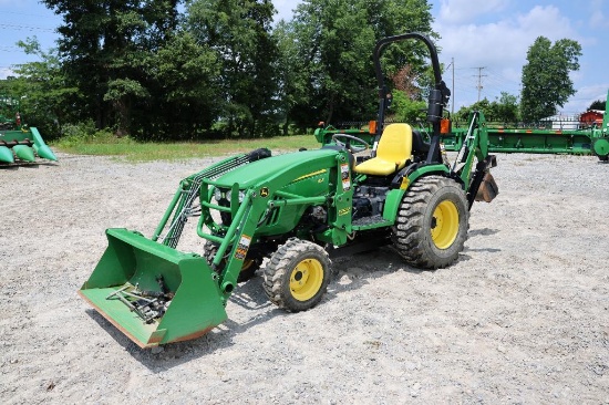 2012 John Deere 2520 MFWD tractor