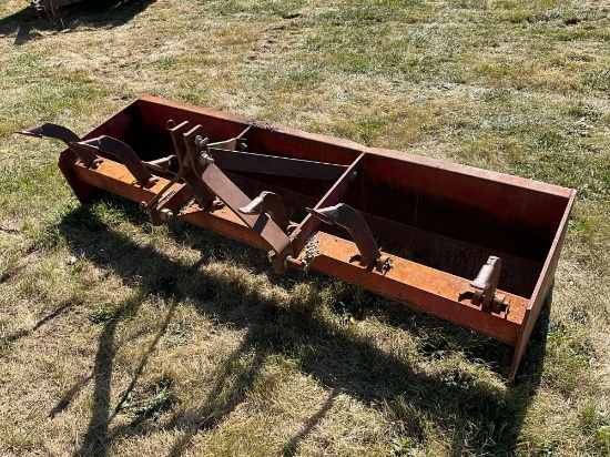 International Harvester 7ft. 3-pt. box blade