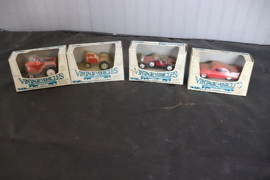 (4) ERTL 1/43rd Scale Vintage Vehicles