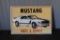 METAL MUSTANG PARTS AND SERVICE SIGN