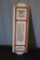 METAL ARMSTRONG FARM & LIVESTOCK CTR. LIDEN IOWA THERMOMETER