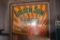 METAL GOLDEN SUN FEEDS SIGN