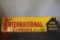 METAL INTERNATIONAL ECONOMY SINCE 1842 SIGN