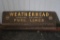 METAL WEATHERHEAD FUEL LINES DISPLAY RACK