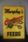 MURPHY'S FEEDS METAL SIGN