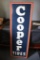 COOPER TIRES METAL SIGN