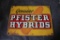 PFISTER HYBRIDS METAL SIGN