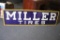 MILLER TIRES METAL SIGN