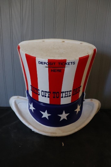 PLASTIC HATS OFF TO THE PAST TICKET HOLDER