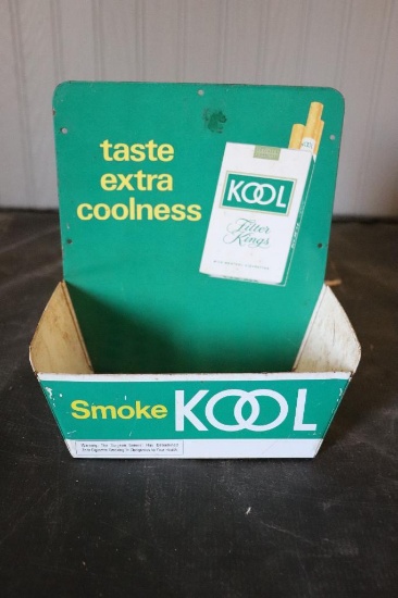 METAL SMOKE KOOL ADVERTISING ASH TRAY