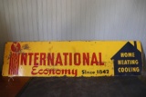 METAL INTERNATIONAL ECONOMY SINCE 1842 SIGN