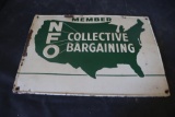 METAL MEMBER NFO SIGN