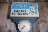 UREGAS BULK AND BOTTLES GAS LIGHT UP CLOCK