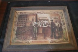FRAMED PAPER HARVESTER HERITAGE SERIES 1920