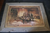 FRAMED PAPER HARVESTER HERITAGE SERIES 19 36