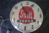 SWIFT FEEDS CLOCK