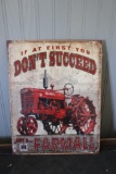 INTERNATIONAL FARMALL SIGN