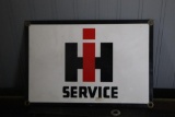 METAL INTERNATIONAL HARVEST SERVICE SIGN