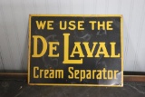 METAL DE LAVAL CREAM SIGN