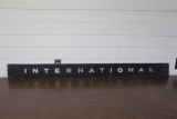 INTERNATIONAL METAL SIGN