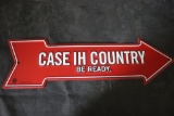 CASE IH COUNTRY METAL SIGN