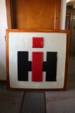 IH PLASTIC SIGN INSERT ON CUSTOM FRAME