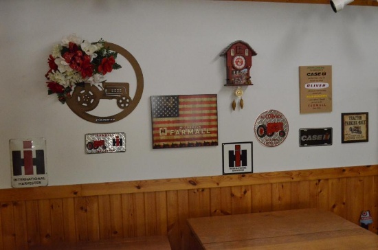 MODERN IH & OLIVER SIGNS AS PICTURED