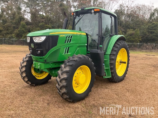 2019 John Deere 6145M MFWD tractor