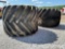 66x43-25 Floater tires and Rims