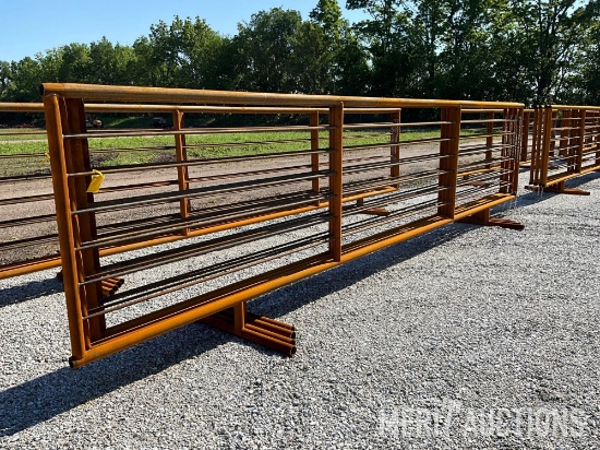 (4) 24ft. Free Standing Cattle Panels